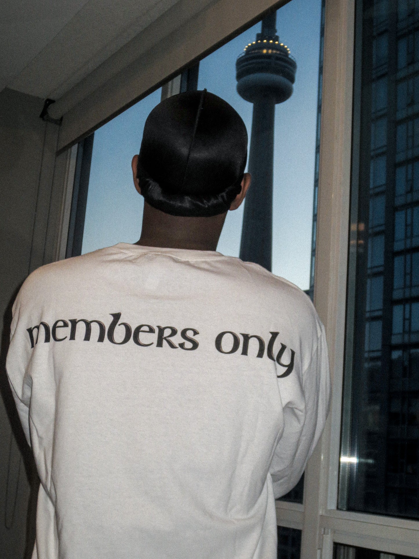 Ghost "Storm Blue" White Long Sleeve