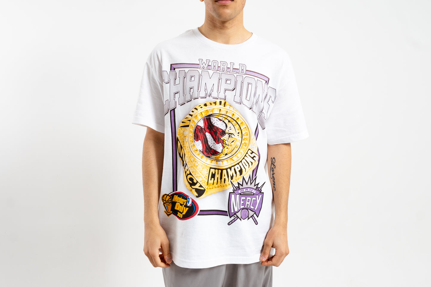 World Champs White Tee