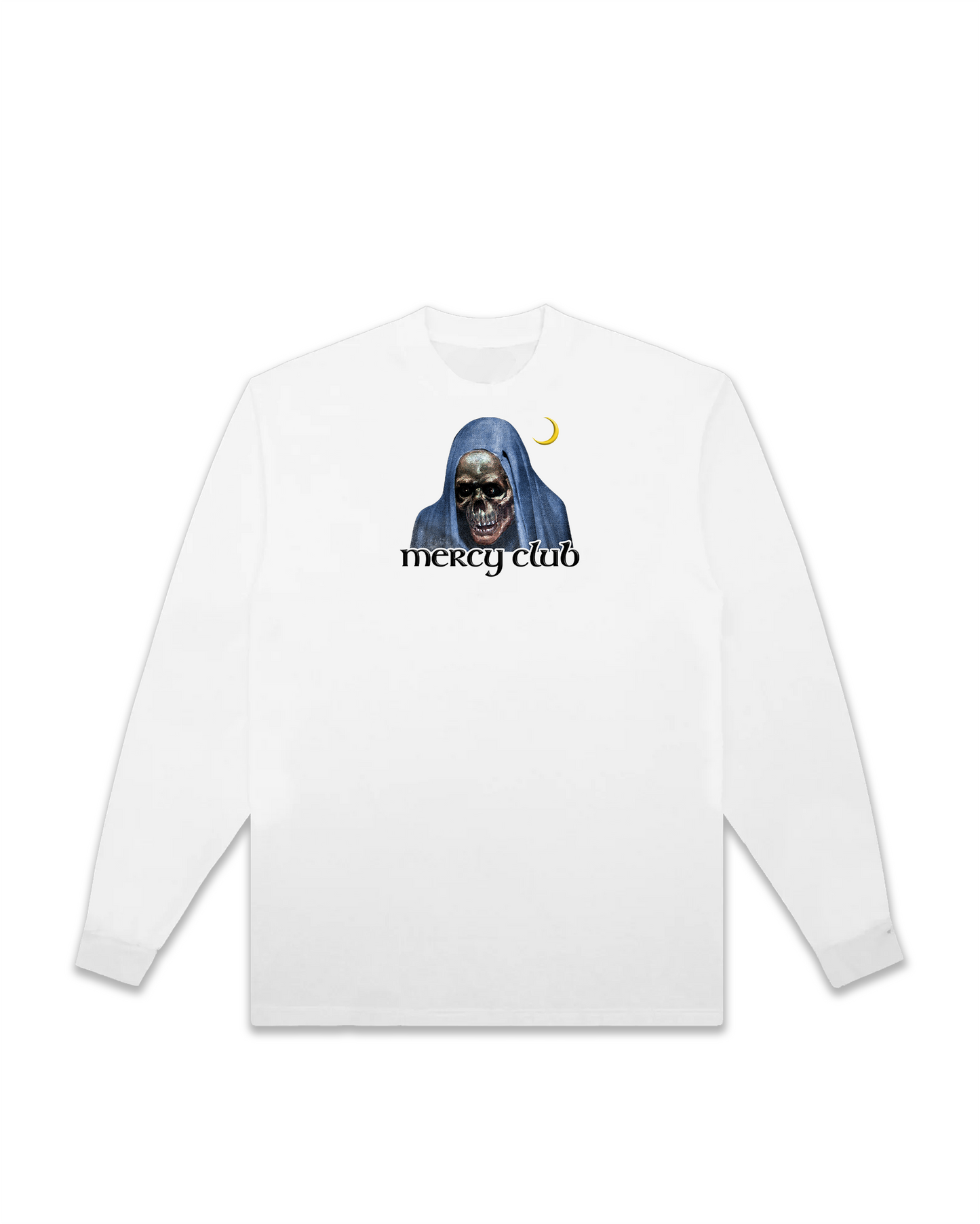 Ghost "Storm Blue" White Long Sleeve