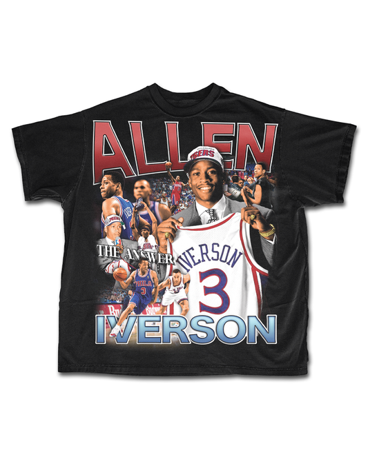 1996 Allen Iverson Draft Tee