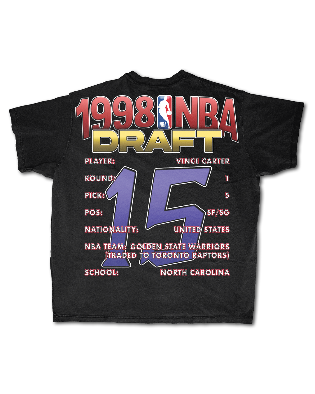 1998 Vince Carter Draft Tee